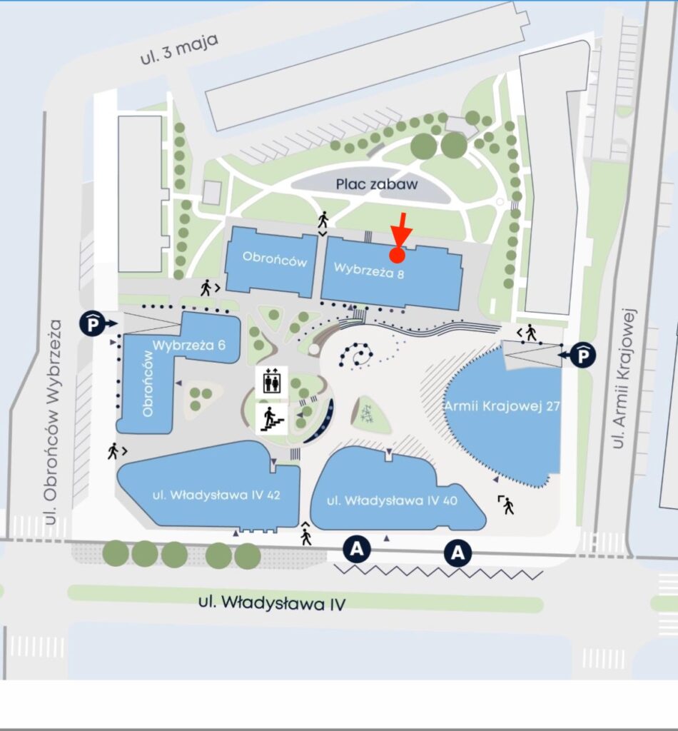 Lokalizacja gabinetów medycznych Pani Chirurg. Leczenie żylaków, chirurgia naczyniowa, ortopedia Gdynia.