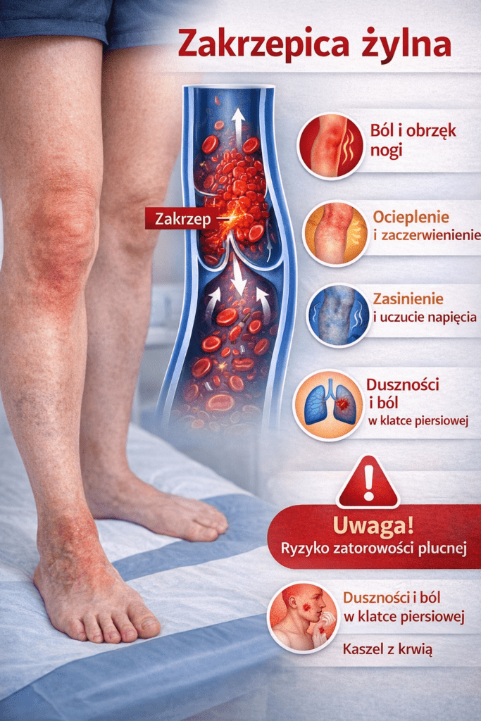 zakrzepica żylna informacje